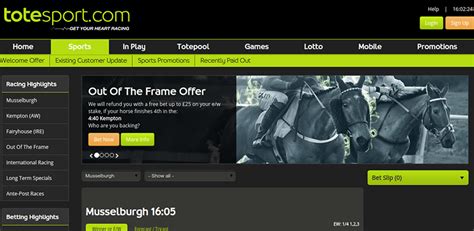 Totesport Bookmaker Review .